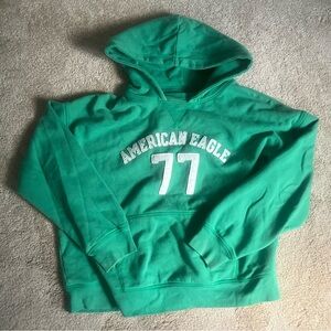 American Eagle Green Hoodie